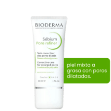 Crema para disminuir poros dilatados pore refiner bioderma