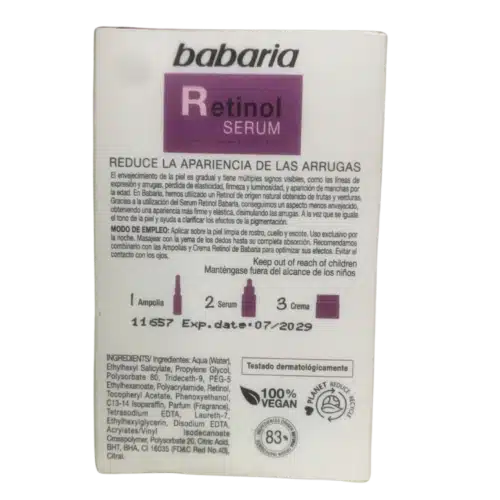 Suero de Retinol de Babaria - Imagen 3