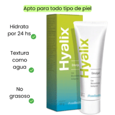 Crema hidratante Hyalix Emulgel de Medihealth crema de ácido hialurónico súper ligera