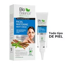 Crema blanqueadora facial de Bio Balance