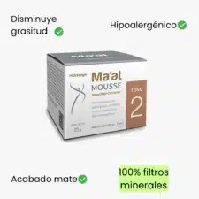 Base de maquillaje Ma'at Mousse SPF 50