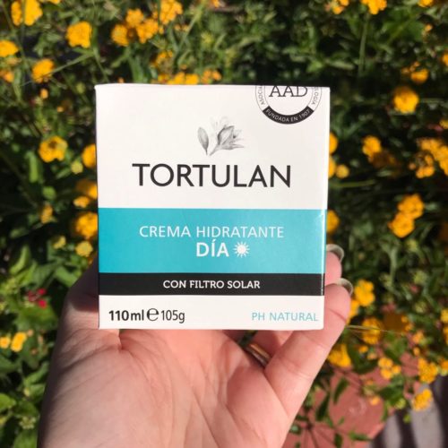 Crema hidratante de día de Tortulan con Filtro solar
