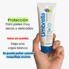 Umbrella piel sensible 50FPS ideal para pieles muy secas o muy sensibles