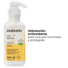 Crema corporal de Vitamina C Babaria piel luminosa