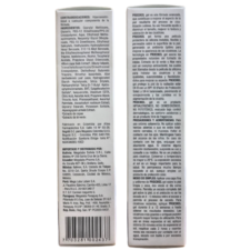 informacion en el dorso de la caja de procikel