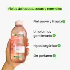 Agua micelar de Rosas 400ml