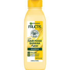 Shampoo orgánico Fructis Food de Garnier de banana