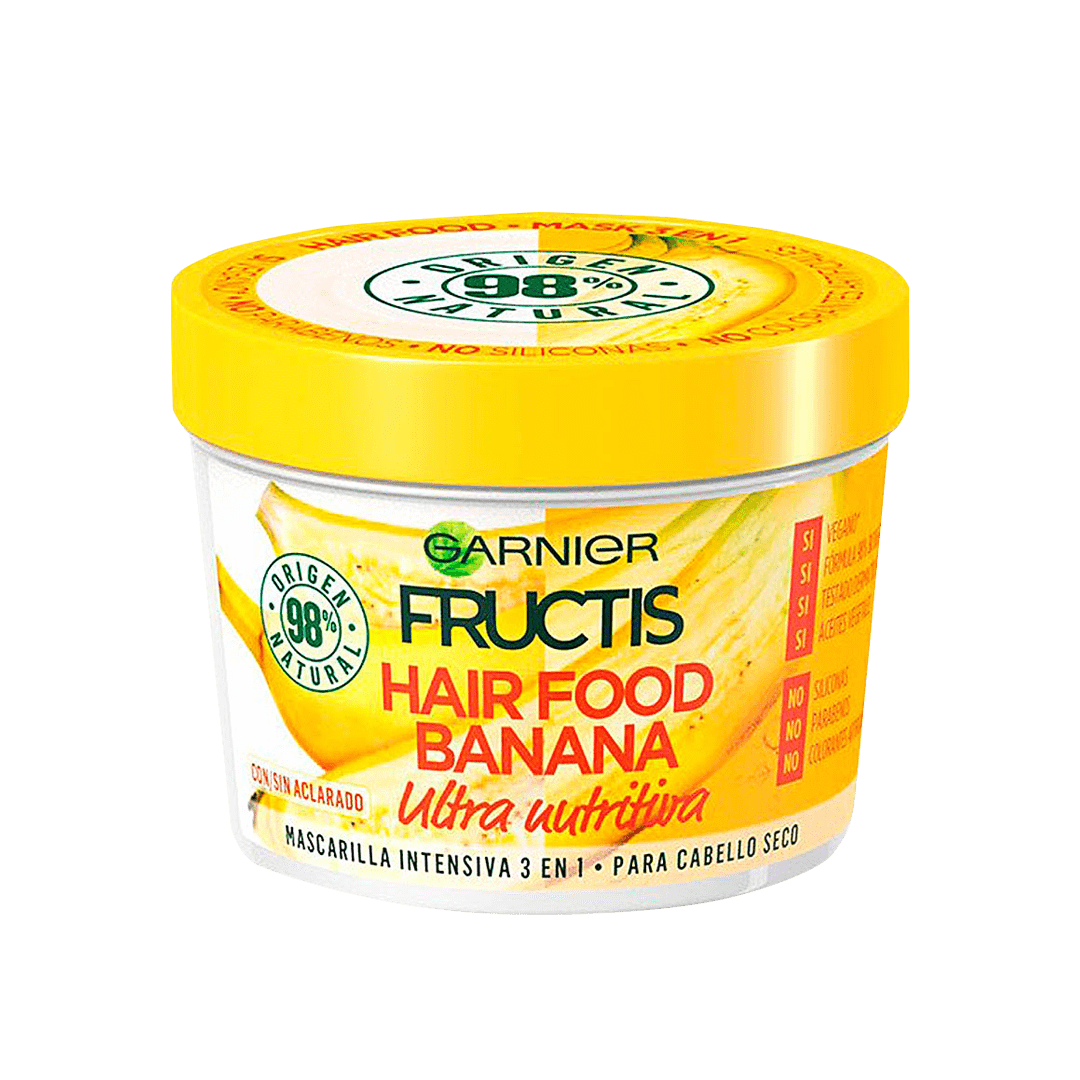 Mascarilla fructis hair food de banana
