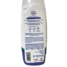 dorso del Jabón líquido corporal Neutro Grisi 450ml con su informacion general