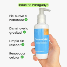 Gel de limpieza para piel mixta a grasa DermaSkin Hecho en Luque Paraguay