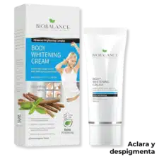 Crema blanqueadora corporal de Bio Balance