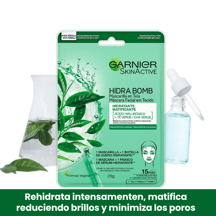 Mascarilla Hidratante Matificante Garnier