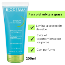 Sébium Gel Moussant 200ml