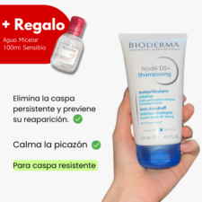 Shampoo Anticaspa Node DS+ de Bioderma + Regalo Agua Micelar 100ml de Bioderma