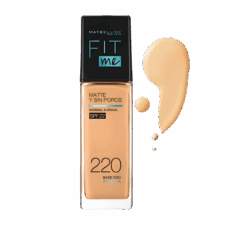 Base líquida Fit Me Matte 220 Maybelline
