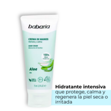 Crema de manos con Aloe Vera, hidratante intensivo para las manos