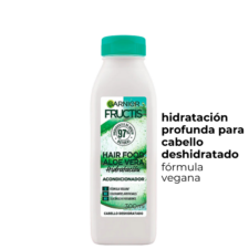 Acondicionador Fructis Hair Food de ALOE VERA, hidratacion profunda para el cabello deshidratado