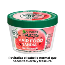 Mascarilla Fructis Hair Food SANDÍA, revitaliza y da brillo al cabello normal