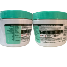 imagen del dorso con la informacion de la Mascarilla Fructis Hair Food ALOE VERA