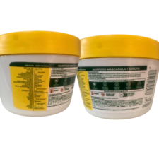 imagen del dorso con informacion de la Mascarilla Fructis Hair Food BANANA