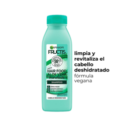 Shampoo Fructis Hair Food de ALOE VERA, limpia y revitaliza el cabello deshidratado