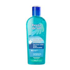 Gel Post Solar Extra Refrescante Rayito de Sol, Protege, humecta y refresca la piel.