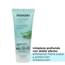 Gel facial exfoliante de Aloe hidratacion profunda