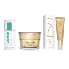Kit de productos de cuidado de la piel para piel madura, seca o normal para prevenir arrugas y disminuirlas.