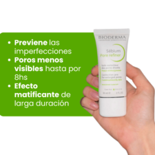 descripcion breve de Sébium Pore Refiner