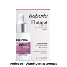 Suero de Retinol de Babaria, antiedad y disminuye las arrugas