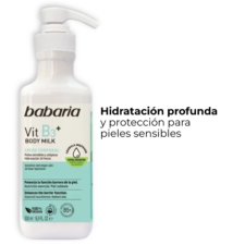 Crema corporal de Vitamina B3 Babaria, hidratacion profunda para la piel del cuerpo