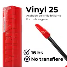 Labial Superstay Vinyl INK Red Hot 25