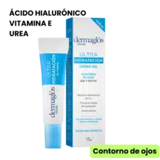Ultra hidratación contorno de ojos en gel dermaglós