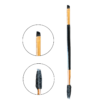 Brocha doble para cejas y delineado