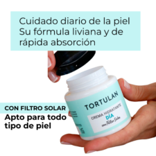 descripción breve de la Crema hidratante día Tortulan