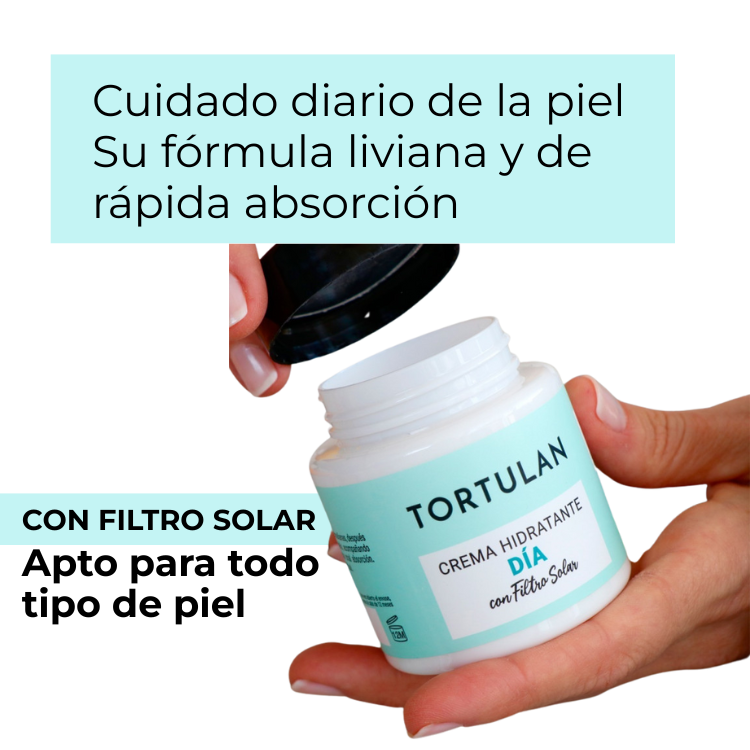 descripción breve de la Crema hidratante día Tortulan