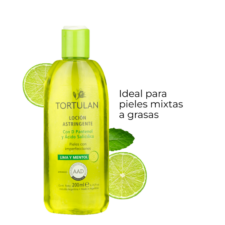 locion astrigente de tortulan para pieles mixtas a grasas