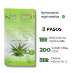 Mascarilla Facial de 3 pasos con Aloe Vera