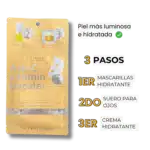 Mascarilla Facial de 3 pasos con Vitaminas A+E+C