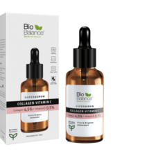 Suero de Colágeno 4.5% + Vitamina C 0.5% Bio Balance, da firmeza y elasticidad