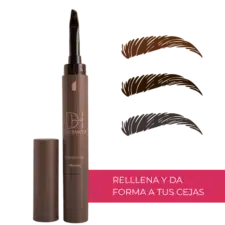 Gel para cejas con brocha todo en 1 D'Hermosa
