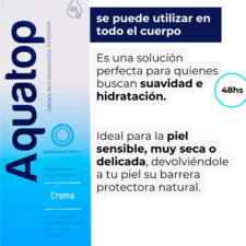 descripcion de la Crema restauradora Aquatop