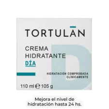 Crema hidratante día Tortulan, mejora el nivel de hidratacion hasta 24hs