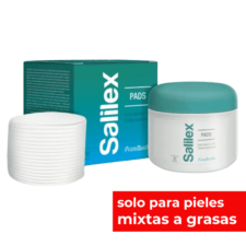 Salilex Pads, limpieza profunda para piel grasa y con puntos negros, son paños limpiadores individuales