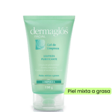 gel de limpieza purificante para piel mixta a grasa dermaglos