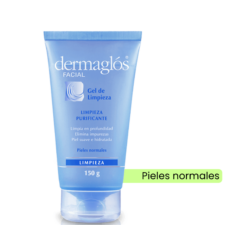 Gel de limpieza purificante piel normal Dermaglós para pieles normales