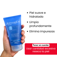 informacion leve de Gel de limpieza purificante piel normal Dermaglós