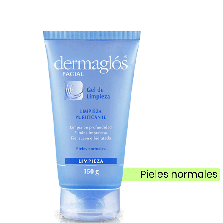 gel de limpieza para piel normal, purificante dermaglos