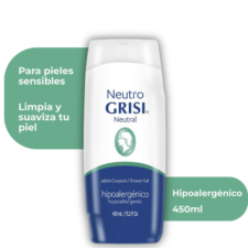 Jabón líquido corporal Neutro Grisi 450ml para pieles sensibles