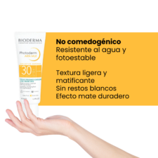 descripcion breve de Photoderm AKN Mat SPF 30